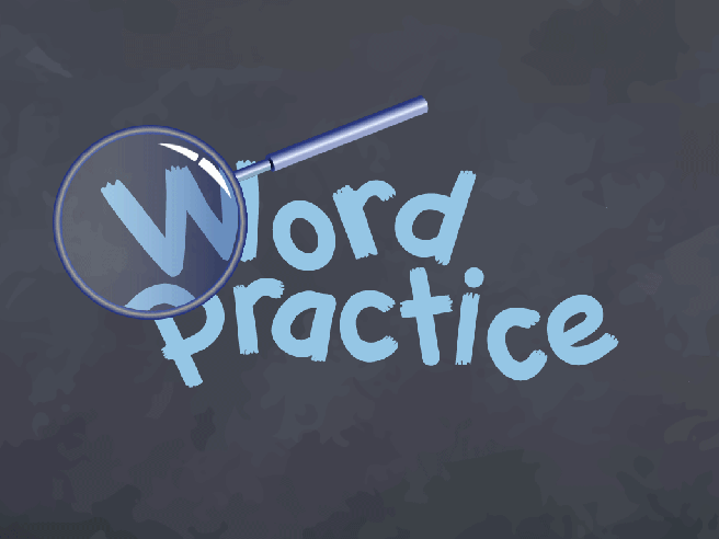 Word Practice Lesson Icon