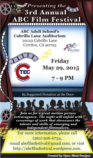 ABC Film Festival Flier