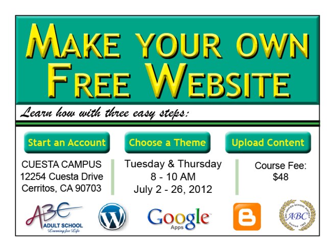 WordPress Website / Blog Class