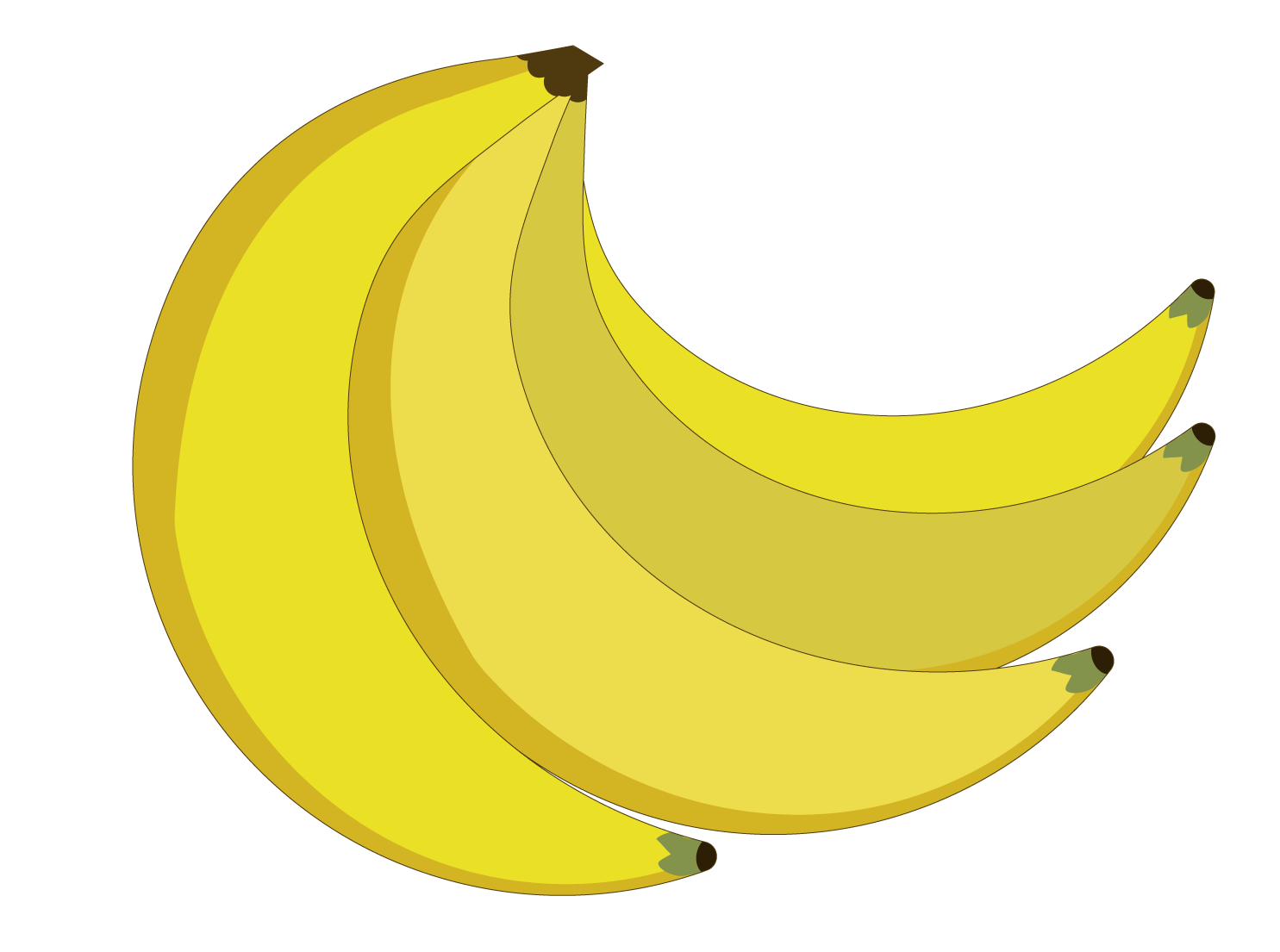 Bananas created for Emoji