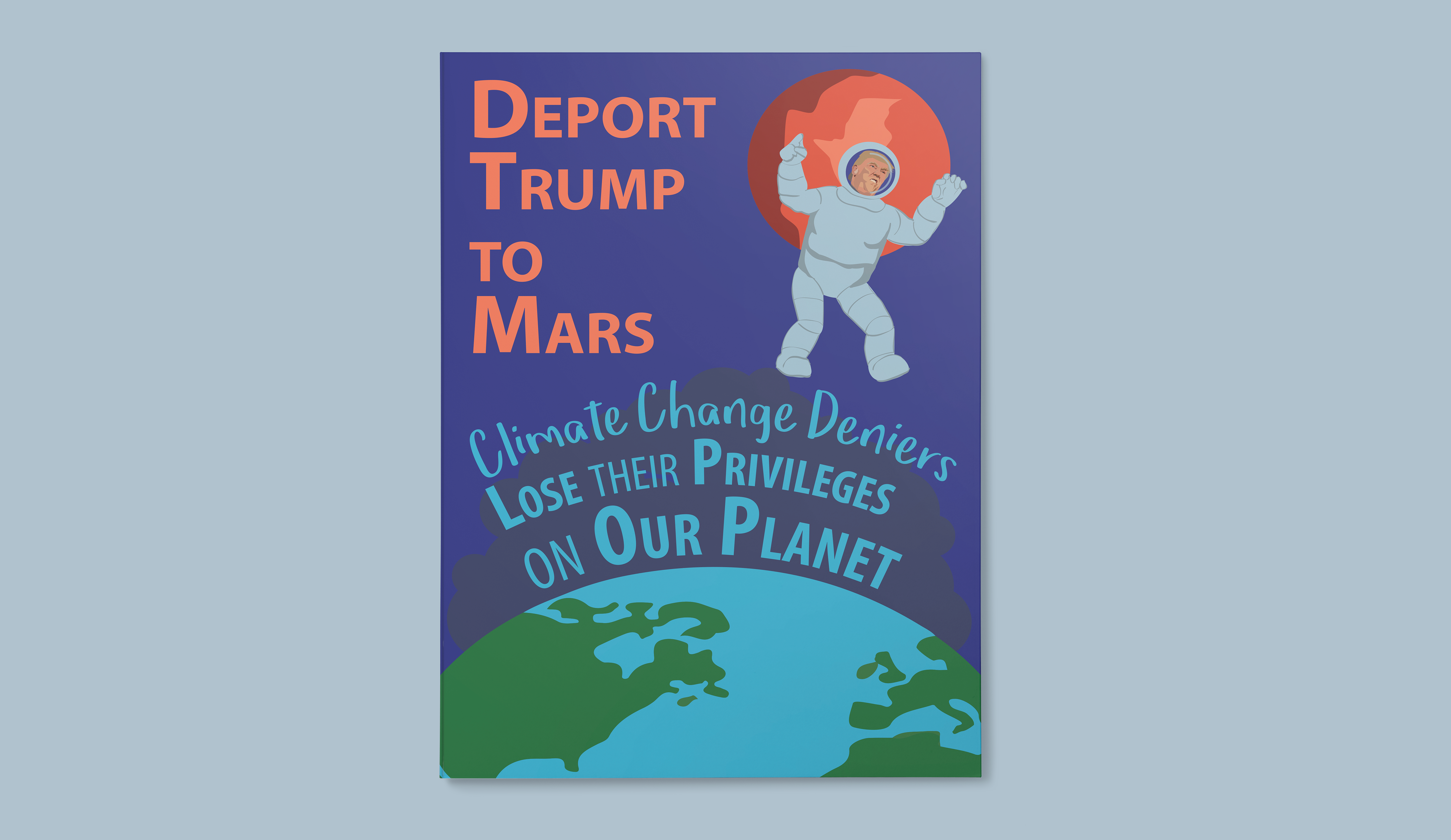 Poster for the Climate March