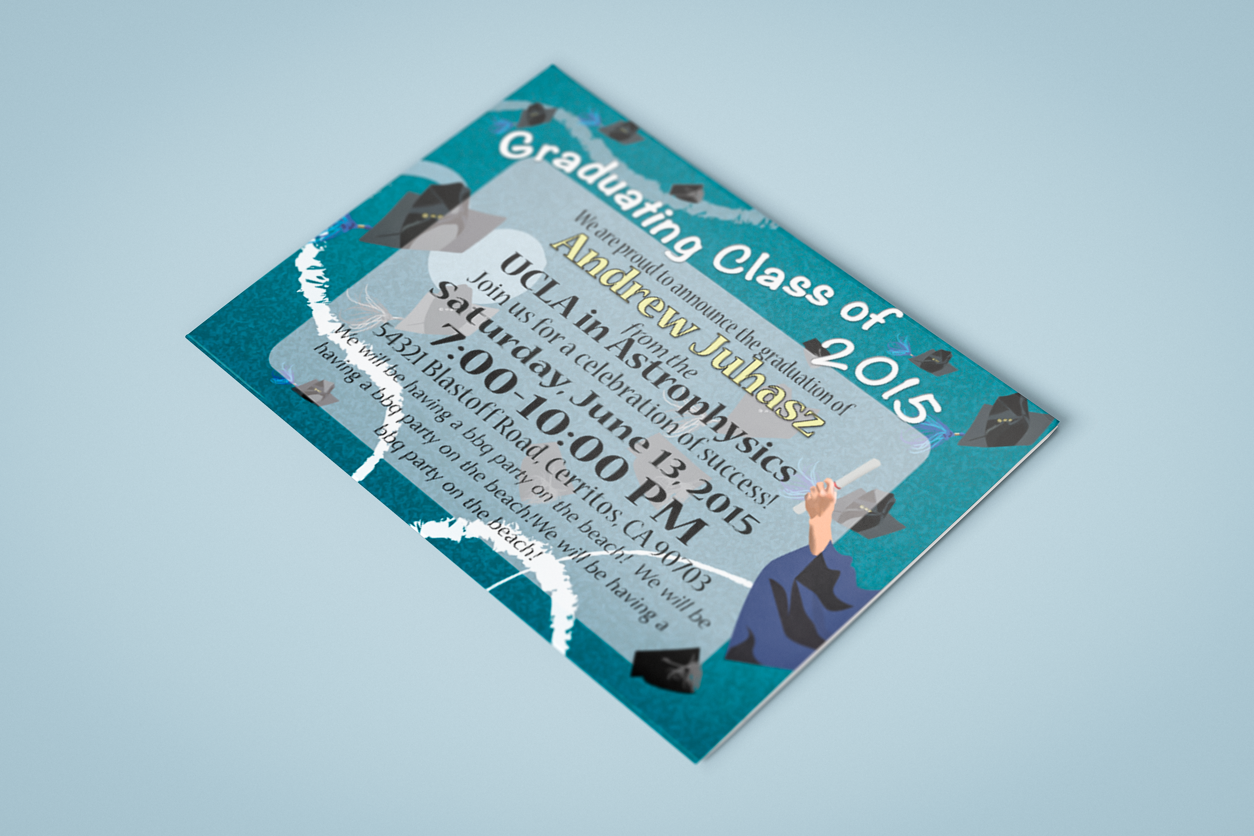 Graduation Invite Design